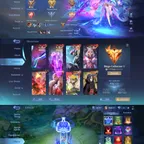 Mega Collector V 5 Legend Skins Legend Alpha Layla Lunox Saber Valir with Minato Itachi Skins and Eren Skins