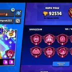 92K ACCOUNT|52MAX BRAWLERS|90HYPER|26BUFFIES|31WIN STREAK|45K COIN