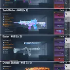 PUBG VIP Lvl 82 | 139 Mythic Fashion | 41 Gun Skins | M416 Collection (Fool Max  Nether  Glacier  Skyblade) | AKM 