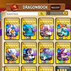 Lv124 | 965 Dragon - 18 Dragon H 5Star - 12 Rarity M 5Star - 20 Dragon L 5Star - 10k3 GEM | 7k6 Trophies - 737k Points