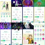 Level 60 | Shiny Lunala | 93 Shiny | 153 Legendary | Shiny Mewtwo Background | Shiny Buzzwole | Mewtwo Armored 