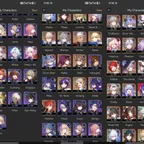 All Platform - EU - level70 - 58 Character 36 5'star - 24 Light Cone 5'star - Silver Wolf - Acheron - Hyacine - 1794 