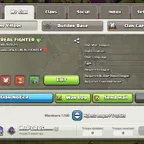 REAL FIGHTER - Level : 24 - League - Master - 1 - instant Delivery - nice war log - English Name 