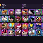 [Android/iOS] 49 BRAWLERS | 5 MAXED | 1 LEGENDARY | 3214 TROPHIES | LEON | SHELLY | FRANK | DARRYL | EDGAR | EL PRIMO