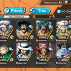 4 EX] KIZARU MAX BOOST 2 - ODEN MAX - WHITEBEARD 98 - LAW MAX - ROGER EX