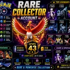 🎯SHADOW MEWTWO HO-OH ZAPDOS) LVL 43 PG ACCT👹 2023 (RARE 4 SL) 44 LEGENDARY | 352 TRADABLE | 375 LEGACY MOVES / 32 SPEC