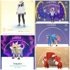 Lvl 50+ [Solgaleo/Lunala] | 49 Legendary | Kyogre | Zacian | Ho-Oh | Lugia | Regieleki | Regidrago | Instinct | 744