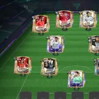 127 OVR WITH RAUL PIRLO SAKA- 700M COIN- 25K GEMS- 9K SHARDS- 138B T.V- FOR BOTH ANDROID AND IOS