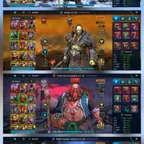 RSL505 ///2x Mythical/Toshiro/Siegrfrund/Alice/863K Power/9.52M Silver/2031 Shards/DL 50M/ Mikage Ready