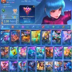 HERO 138 SKIN 360 | EMBLEM ALL MAX| KOF AURORA| PRIMER GRENGER| LUCKBOX RUBY | LUCKBOX SELENA | HERO GOOD| SKIN GOOD| IN