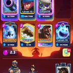 KT 16 ! 25 Evolution ! King Tower Level Level 16 ! 4 Level 16 & 87 Level  181 Emotes ! 20 Tower skins ! Namechange Free 