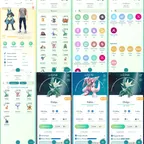 SHINY XERNEAS 💎 102 LEGENDARY 💎 7x SHINY LEGENDARY [] 51 SHINY [] 25 DMAX [] SHINY DMAX RAIKOU KINGLER UNFEZANT [] LEV