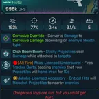 [MODDED PEARL] L50 HANDCANNON (CORROSIVE) - 998K DPS - 77 ACC - 9.1 FIRE RATE - 0.4S RELOAD - RICOCHET - INSANE!