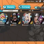 C4884 [IOS+ANDROID] 5 EX Meta - Ju Peter + Bonney + Blackbeard + Yamato + Oden , BFs chopper , Support 135 , Solo Fres