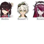 GI1645 // / / / / / NEGROLED / / ESCOFIE + 4 PERS / / 48000+ PRIMOGEMS / / 480+ TWISTS / / / /