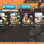 [4637][IOS+ANDROID] 6 EX META - Marcus Mars + Whitebeard + Light Luffy + Roger + Sabo + Zephyr , Solo Fresh