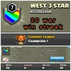 🔥BEST CHAMPION 1 CLAN ||💥good war record || CHOOSE ANY YOU LIKES