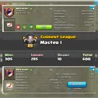 LEVEL 28 || WAR HERO || PERFECT ENGLISH NAME || MASTER 1 || CAPITAL 10 FULL MAX || DECENT WAR LOG || FAST DELIVERY !!!