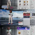 M416 Glacier Max🔥UMP9 Max🔥Level 76 [] Gunlab 30x [] X SUIT [] Mythic Fashion 90x [] Rare Malang Set [] Conqueror Hit