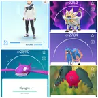 Lvl 50+ [Shiny Kyogre] | 41 Legendary | Solgaleo | Lunala | Groudon | Zacian | Regidrago | Regieleki | Mystic | 733