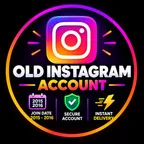 Old Instagram Account | Join Date 2015-2016 | Secure Account | Instant Delivery