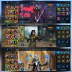 RSL1727 // Top champions Wixwell / / He-Man / / Wythir / / Artak / / Adelyn / / Ninja / / Fu-Shan / / 3071 shards / / 1.18M power