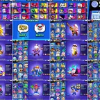 9/10 OLD BP | 107 BRAWLERS | 51 BUFFIES GUS+SHADE FULL | TROPHY LIKE PIN | 39 MAXED | 48400 TROPHY | SEE SCREENSHOTS
