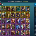 RSL1275 // / / PHEIDI + NOCT + EZIO + NINJA + 13 legs / / / 16005 / / 122 / / 54k energy / / Lots of resources / / Promocodes work