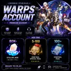 Honkai: Star Rail Asia 64K Full Email Access iOS Android