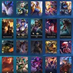  2522 - IOS Android - Server EU - 160 Level  - 99 Champion - 51 Skin  - 7 Legendary - 24 Epic