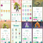 🎯HIGH VALUE 23 HUNDO IV) SHINY RAYQUAZA MEWTWO MOLTRES 👹/ 858 TRADABLE / 24 SL 143 SHINY / 12M STARDUST INSTANT ACCESS