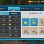 Level 50 | HQ 18 | VP 736| Diamond 1470 | Gunboat 19 | Radar 18 | Sculptor 7