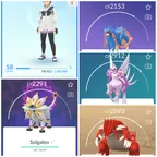 Level 50+ [Solgaleo/Lunala] 53 Legendary|Dialga|Palkia|Kyogre|Groudon|Zacian|Regidrago|Regieleki|Team Mystic|626