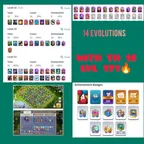 KT 15  ||  14 EVOLUTIONS  || WITH TH 15 LvL 171