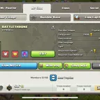 ONE WORD NAME CLAN LVL 23 BATTLETHRONE CRYSTAL LEAGUE LVL 8 CAPITAL GOOD WARLOG