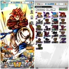 FUSION YELLOW GOGETA - BLUE MAJIN VEGETA | LEVEL 244 | 4 ULTRA CHARACTER | MANY RARE CHECK DISCRIPTION INSTANT DELIVERY