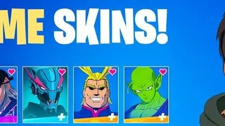 Alla Fortnite Anime Skins Lista