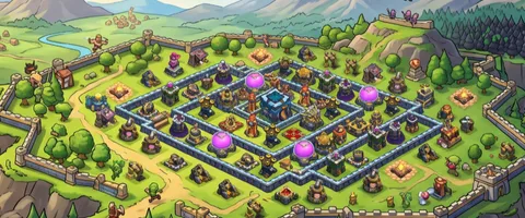 クラッシュ・オブ・クランでタウンをアップグレードする：ステップバイステップガイド