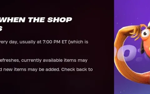 Hoe laat verandert de Fortnite Item Shop?