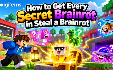 كيف تحصل على كل Secret Brainrot في Steal a Brainrot