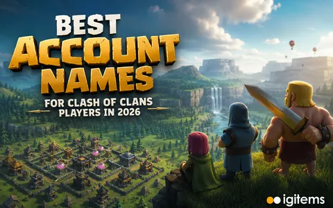 I migliori nomi per Clash of Clans 2026: idee originali per il tuo nome CoC