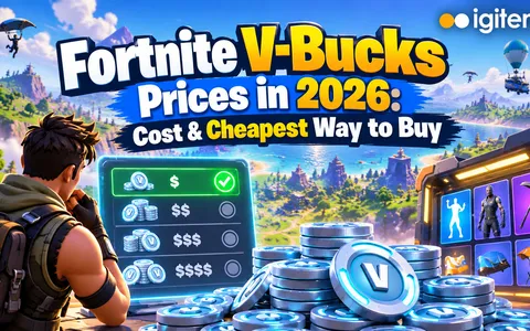 Fortnite V-Bucks cenas 2026: Izmaksas un lētākais veids, kā pirkt
