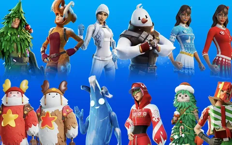 Every Fortnite Christmas Skin Ever! Listed by Year (2017–2025)