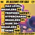 Brawl Stars 22 Maxed Brawlers 18 Hypercharge 91 Brawlers 160 Skins | iOSAndroid ! MKG0636