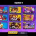 SQUAD BUSTERS-84 LVL.91LVL SQUAD JOURNEY.27 SQUAD | 27 SQUAD 3 STARS.62 EMOJ .IMMEDIATE DELIVERY