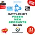 (TOP SELLER) Battlenet Fresh Account for Call of Duty and Overwatch LINKABLE All Platforms