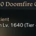Lost Ark Items: Level 10 DoomFire Gem (DMG)