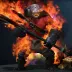 Dota 2 Items: Bagged Axe Red General's Soul Splitter with Burning Doom