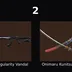 NA - LVL 31 - Unranked - 1 Knife - 2 Skins (7,525 VP) Singularity Vandal, Onimaru Kunitsuna