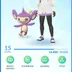 Pokemon go account with 74 pokemons and 15 levels